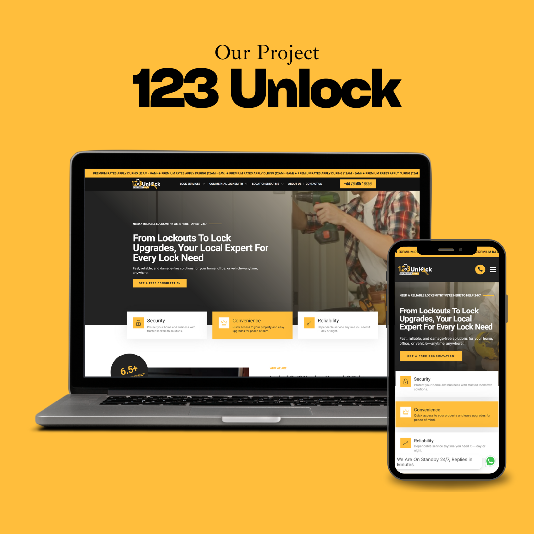 Projects 66 123unlock web portfolio