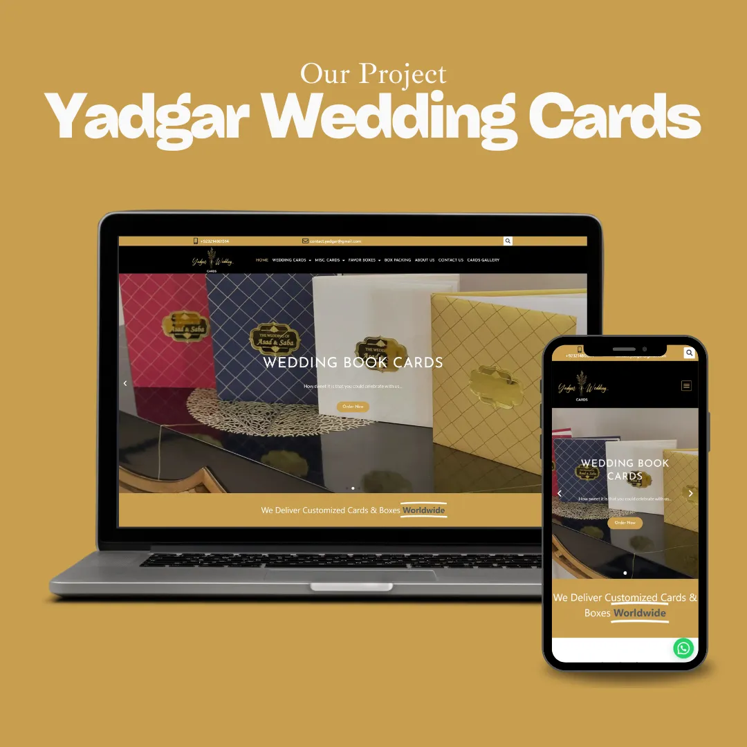 Projects 8 yadgar wedding card web portfolio