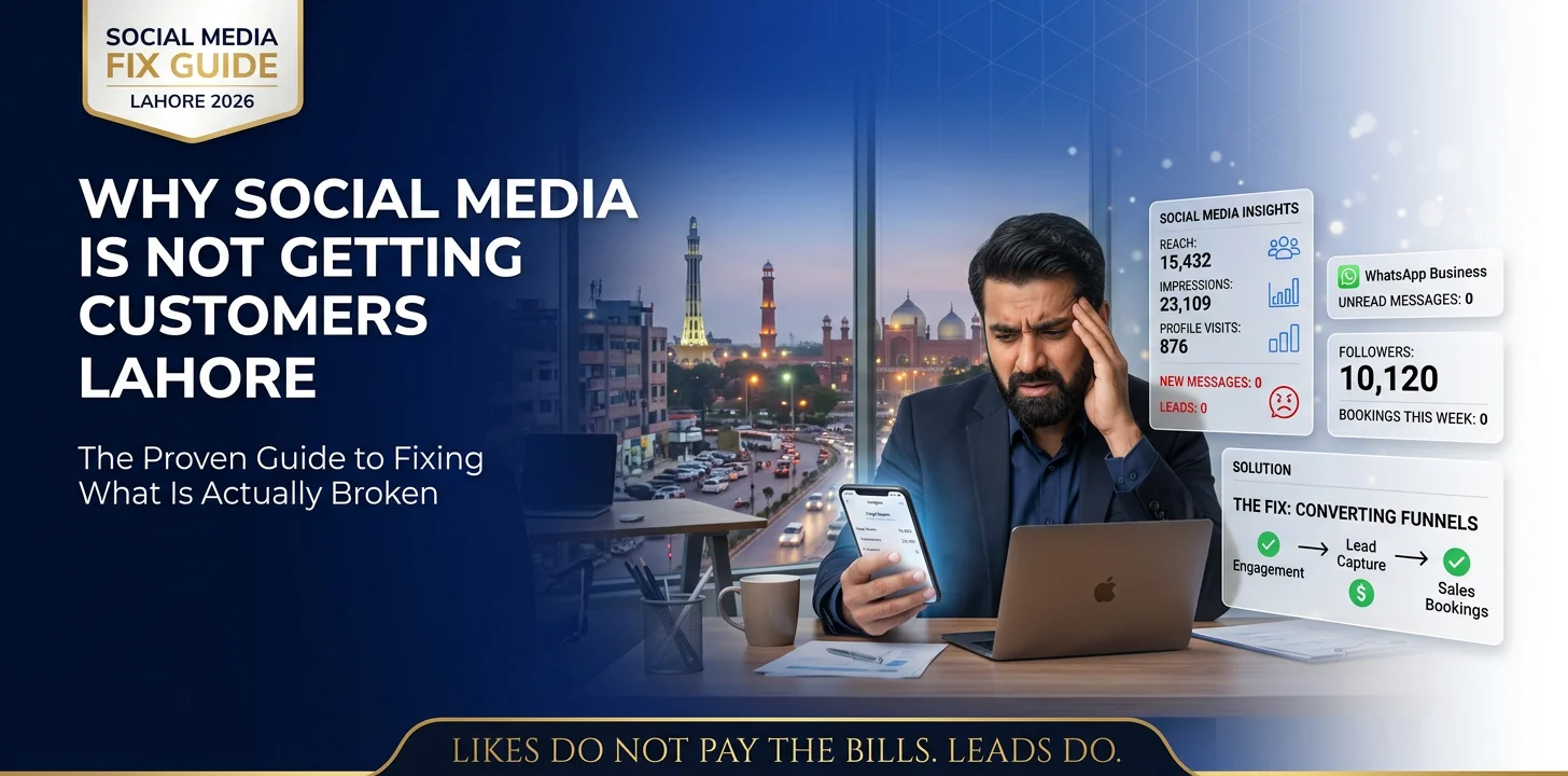 Why Social Media Is Not Getting Customers Lahore