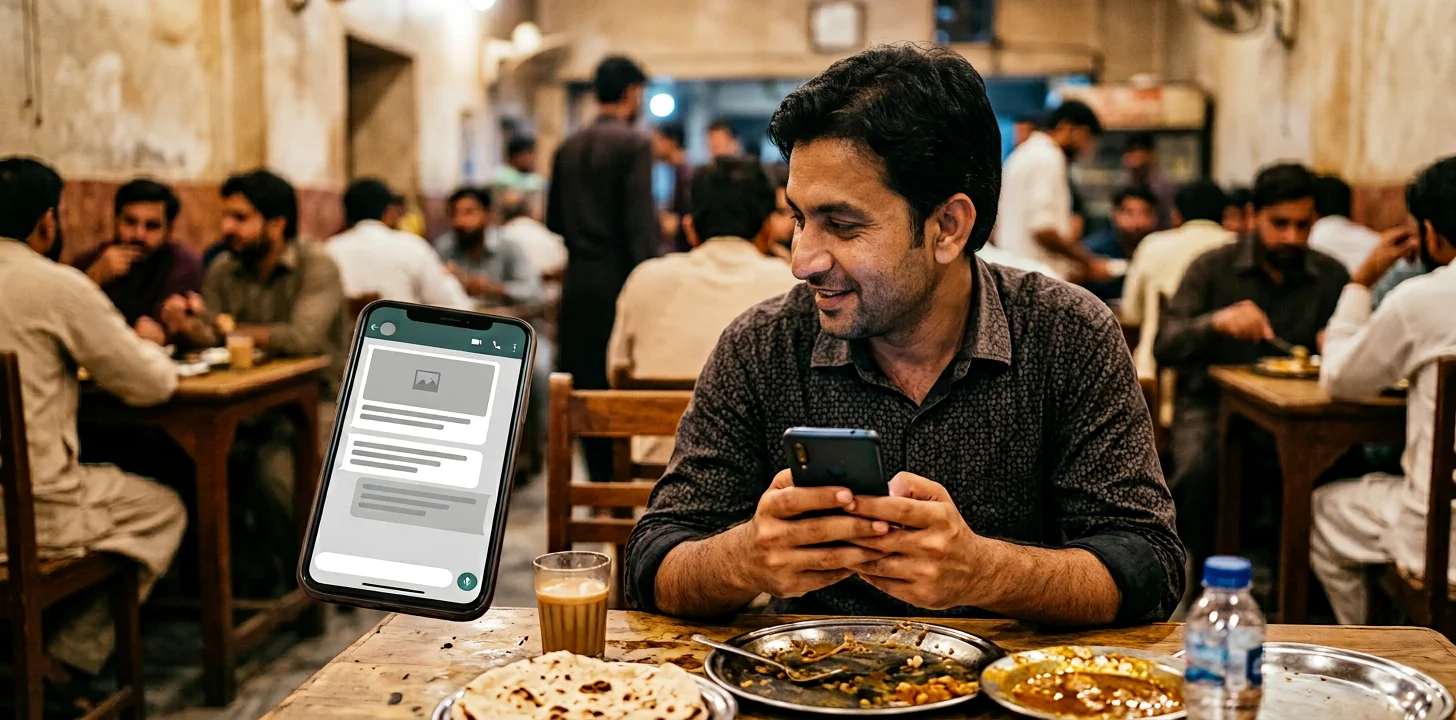 WhatsApp Marketing for Restaurants Pakistan